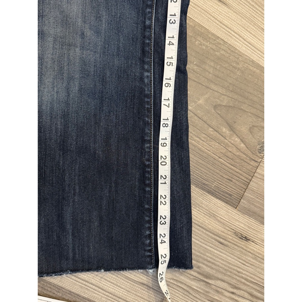Paige Premium Denim Hidden Hills High Rise Bootcut Jeans Dark Wash Size 28 - Picture 10 of 12